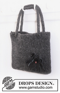 Free patterns - Felted Bags / DROPS Extra 0-8