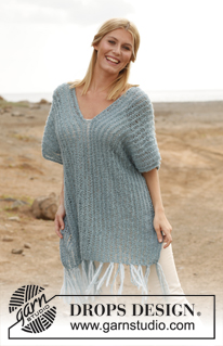 Free patterns - Poncho's voor dames / DROPS Extra 0-832