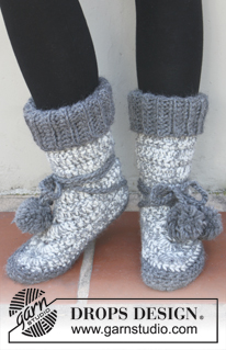 Free patterns - Women's Socks & Slippers / DROPS Extra 0-888