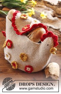 Free patterns - Baskets / DROPS Extra 0-908
