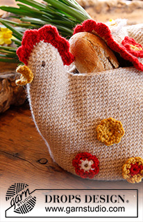 Free patterns - Baskets / DROPS Extra 0-908