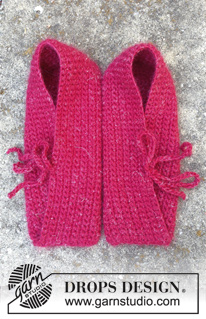 Free patterns - Children Slippers / DROPS Extra 0-944