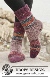 Free patterns - Chaussettes / DROPS Extra 0-957
