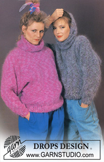 Free patterns - Damskie swetry przez głowę / DROPS 1-11