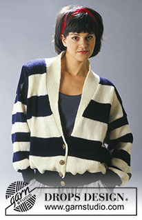 Free patterns - Damskie rozpinane swetry / DROPS 10-19