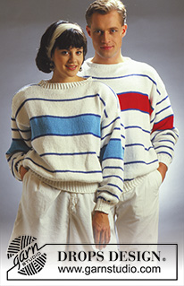 Free patterns - Striped Jumpers / DROPS 10-5