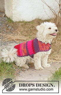 Free patterns - Dog Sweaters / DROPS 102-40