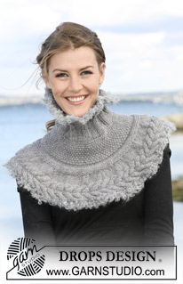 Free patterns - Neck Warmers / DROPS 103-39