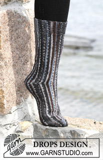Free patterns - Chaussettes / DROPS 103-5
