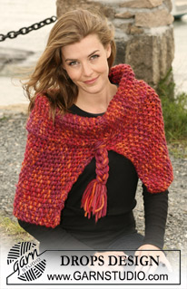 Free patterns - Poncho's voor dames / DROPS 104-21
