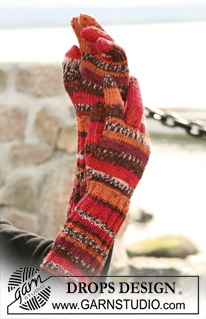 Free patterns - Gloves & Mittens / DROPS 104-5