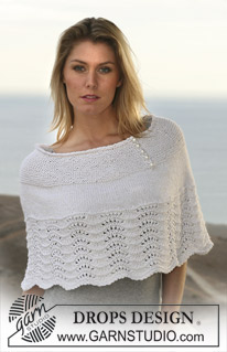 Free patterns - Poncho's voor dames / DROPS 106-5