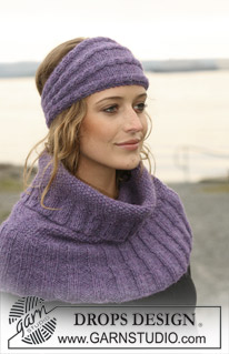 Free patterns - Neck Warmers / DROPS 108-14