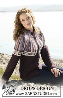 Free patterns - Norweskie rozpinane swetry / DROPS 108-34