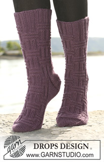 Free patterns - Chaussettes / DROPS 108-38