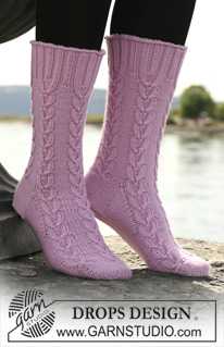 Free patterns - Chaussettes / DROPS 108-39