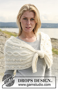 Free patterns - Poncho's voor dames / DROPS 108-55