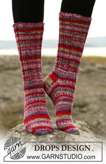 Free patterns - Chaussettes / DROPS 109-12