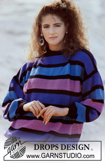 Free patterns - Striped Jumpers / DROPS 11-8