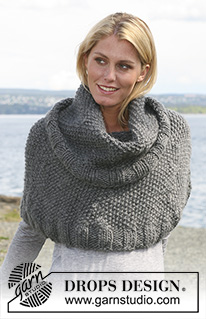 Free patterns - Neck Warmers / DROPS 110-14