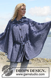 Free patterns - Poncho's voor dames / DROPS 110-18