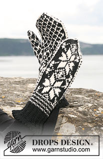Free patterns - Nordic Gloves & Mittens / DROPS 110-39