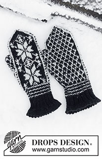 Free patterns - Nordic Gloves & Mittens / DROPS 110-39