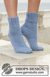 Free patterns - Chaussettes / DROPS 112-18