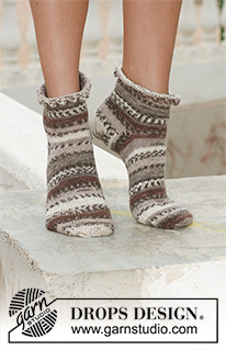 Free patterns - Chaussettes / DROPS 113-5