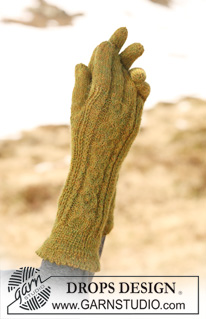 Free patterns - Gloves / DROPS 114-25