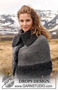 Free patterns - Poncho's voor dames / DROPS 116-13