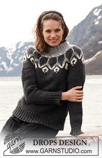 Free patterns - Damskie norweskie swetry / DROPS 116-17