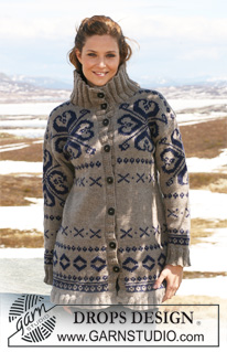 Free patterns - Norweskie rozpinane swetry / DROPS 116-30