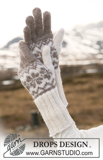 Free patterns - Gloves / DROPS 116-46