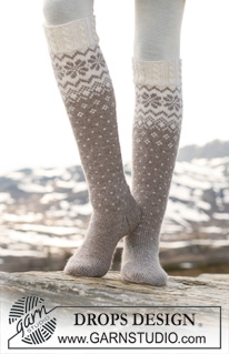 Free patterns - Nordic Socks / DROPS 116-47