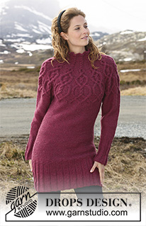Free patterns - Robes & Tuniques / DROPS 117-13