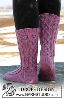 Free patterns - Chaussettes / DROPS 117-28