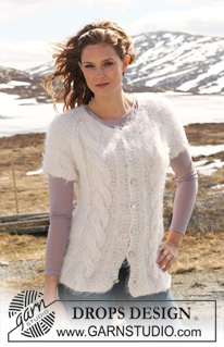 Free patterns - Gilets Manches Courtes / DROPS 117-29