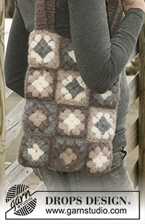 Free patterns - Felted Bags / DROPS 117-6