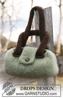 Free patterns - Felted Bags / DROPS 117-7