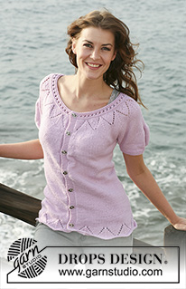 Free patterns - Open Front Tops / DROPS 119-36