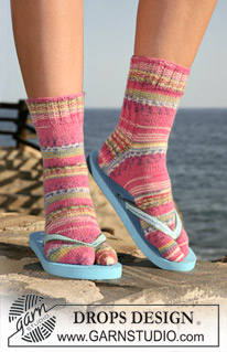 Free patterns - Dětské ponožky / DROPS 119-40