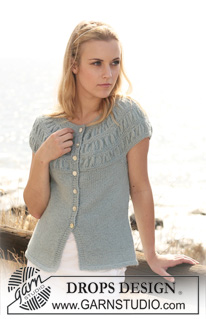 Free patterns - Open Front Tops / DROPS 119-8
