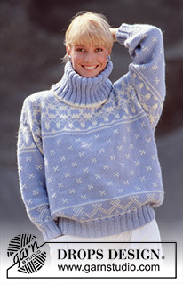 Early December / DROPS 12-2 - DROPS nordisk pastel sweater i Alaska