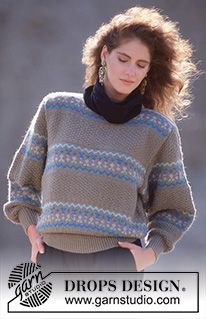 Free patterns - Damskie norweskie swetry / DROPS 12-20
