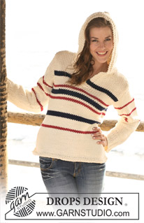 Free patterns - Striped Jumpers / DROPS 120-42