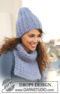 Free patterns - Neck Warmers / DROPS 121-24