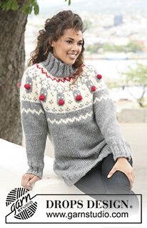 Free patterns - Christmas Jumpers & Cardigans / DROPS 122-1