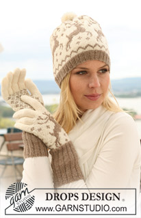 Free patterns - Gloves / DROPS 122-14