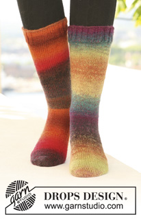 Free patterns - Chaussettes / DROPS 122-19